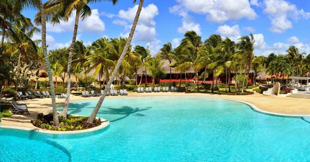 Zwembad van Catalonia Bayahibe Resort Playa Bayahibe, Dominicaanse Republiek foto 2